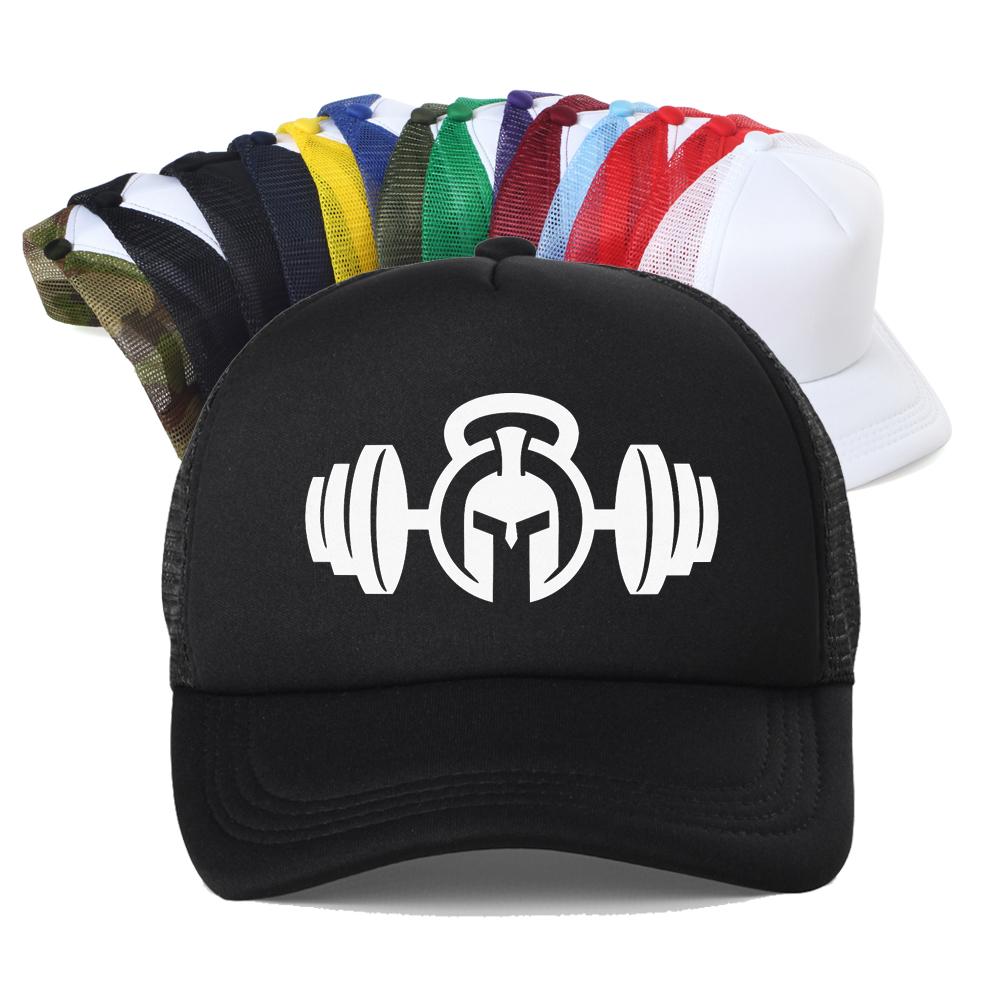 Classic Cotton Powerhouse Gym Baseball Cap Unisex Women Adjustable Fitness Building Muscle Spartan Dad Hat