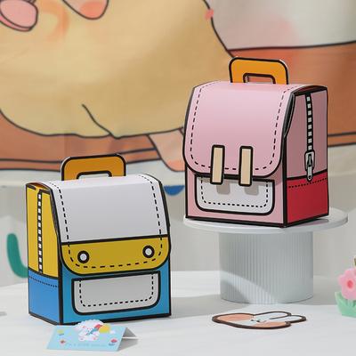 10 Stück süße Schultüte-Bonbonschachteln für den Kindertag, große Kapazität, Geschenkverpackungsbox für Kindergeburtstag, Babyparty, Party-Dekoration