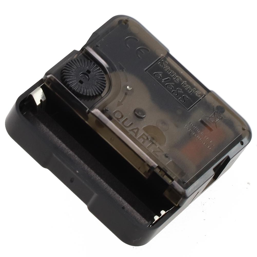 DIY Clock Mechanism Replacement Parts, Long Spindle Quartz Movement with Metal Hook, Repair Accessories for Wall Clock Furniture