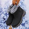 Damen Schneestiefel Warm Halten Wasserdicht Plateau Stiefel Reißverschluss Stiefel Damen Flach Mode Winter Schuhe Damen Zapatos De Mujer