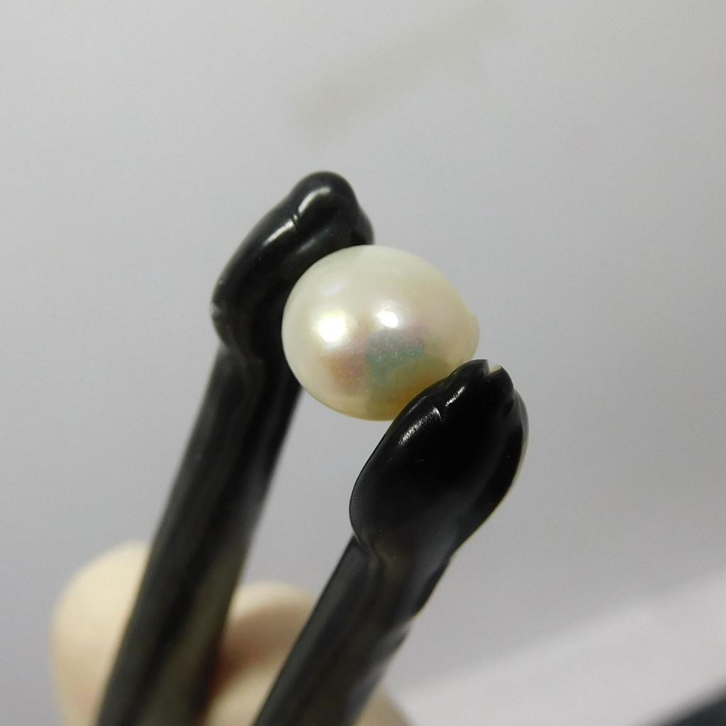 Round Cut 2.90 Ct White Mabe CERTIFIED Natural Sea Pearl South Pacific Loose Gem p-3009-h