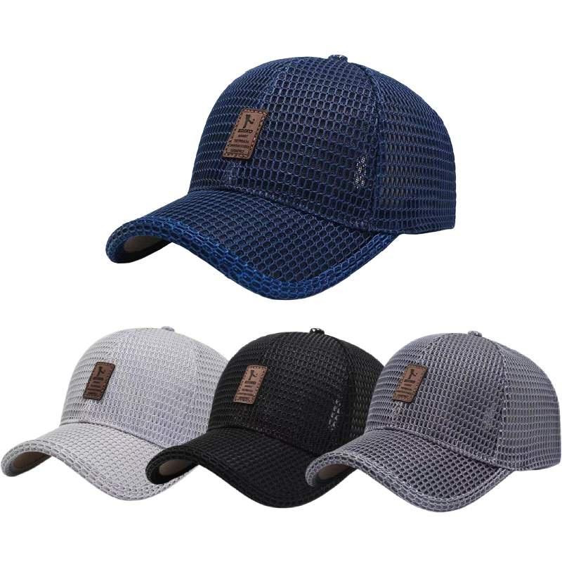 Baseball Mesh Breathable Sun Hat Sunscreen  Sporty Fashionable Outdoor Versatile