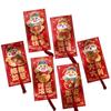 6pcs Paper New Year Red Pocket Traditional Lucky Money Bags Creative Money Packet  Kids Gift
