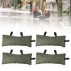 4pcs Flood Water Barrier Sand Bags Thickened Flood Prevention Sandbags for Flood Control 600D Oxford Cloth   Green