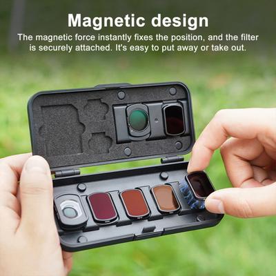 Filter Carrying Case for DJI Osmo Pocket 3 Water Dust Resistant