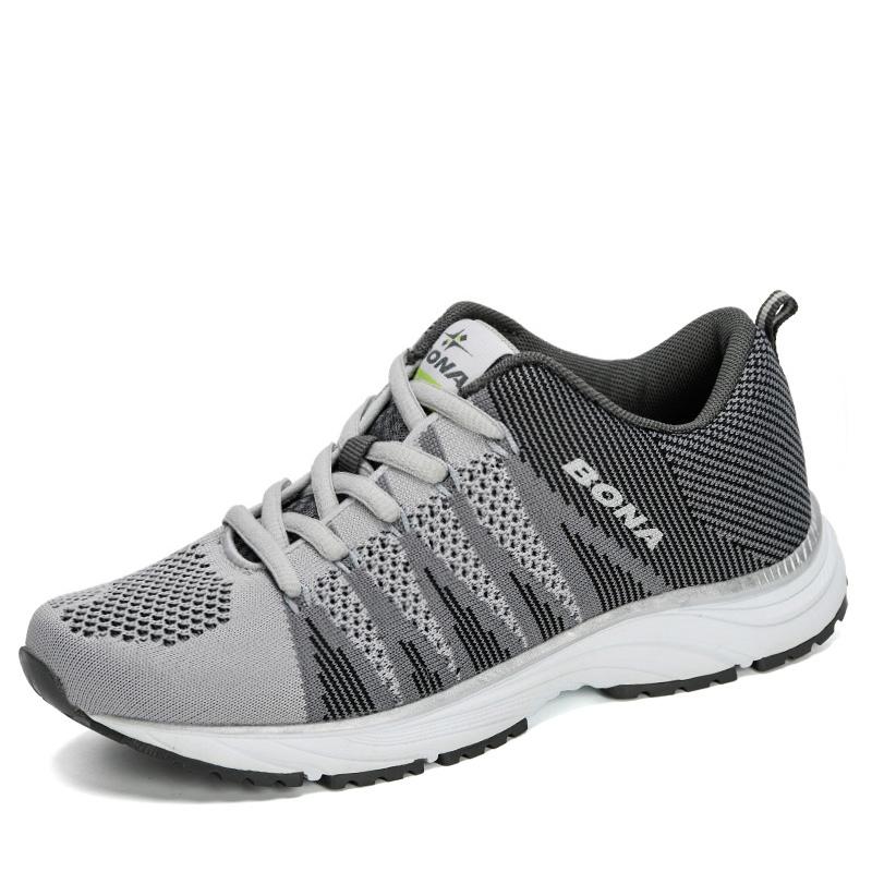 BONA New Typical Style Women Running Shoes Outdoor Walking Jogging Sneakers Lace Up Mesh Athletic Shoes Soft