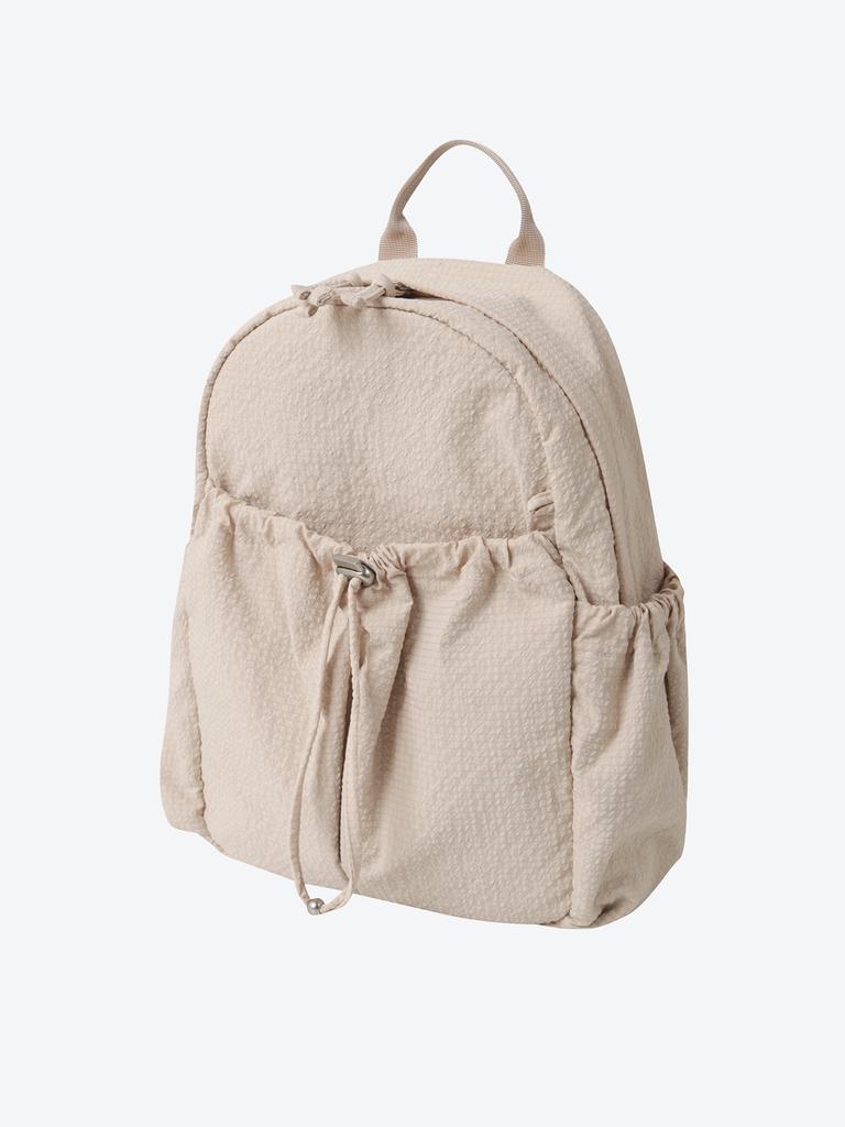 Shoopen Seersucker String Mini Backpack (Hpadzgs001 Re) Hpadzgs303