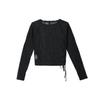 adidas Story Mesh Sports Casual Slim Fit Round Neck Long Sleeve T-Shirt Women Tops KB7607