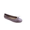 Scarpe pigre primavera e autunno 2025 scarpe da ballo con suola morbida a bocca bassa fondo piatto fiocco punta rotonda scarpe singole donna