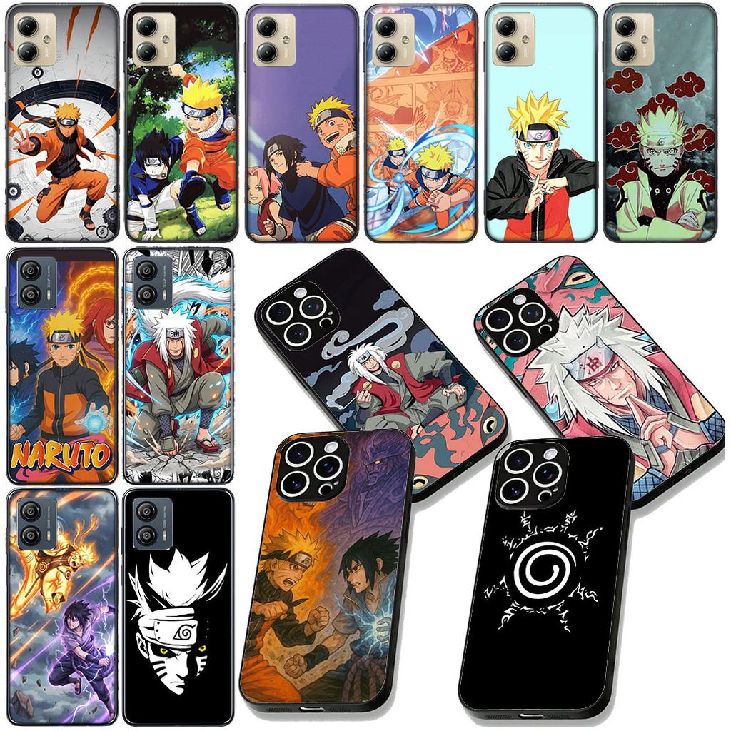 Jiraiya Narutos Uchiha Sasuke Phone Case for Motorola Moto Edge 70 60 Fusion NEO Pro G Stylus G56 G96 G52 G04 G05 20 Cover