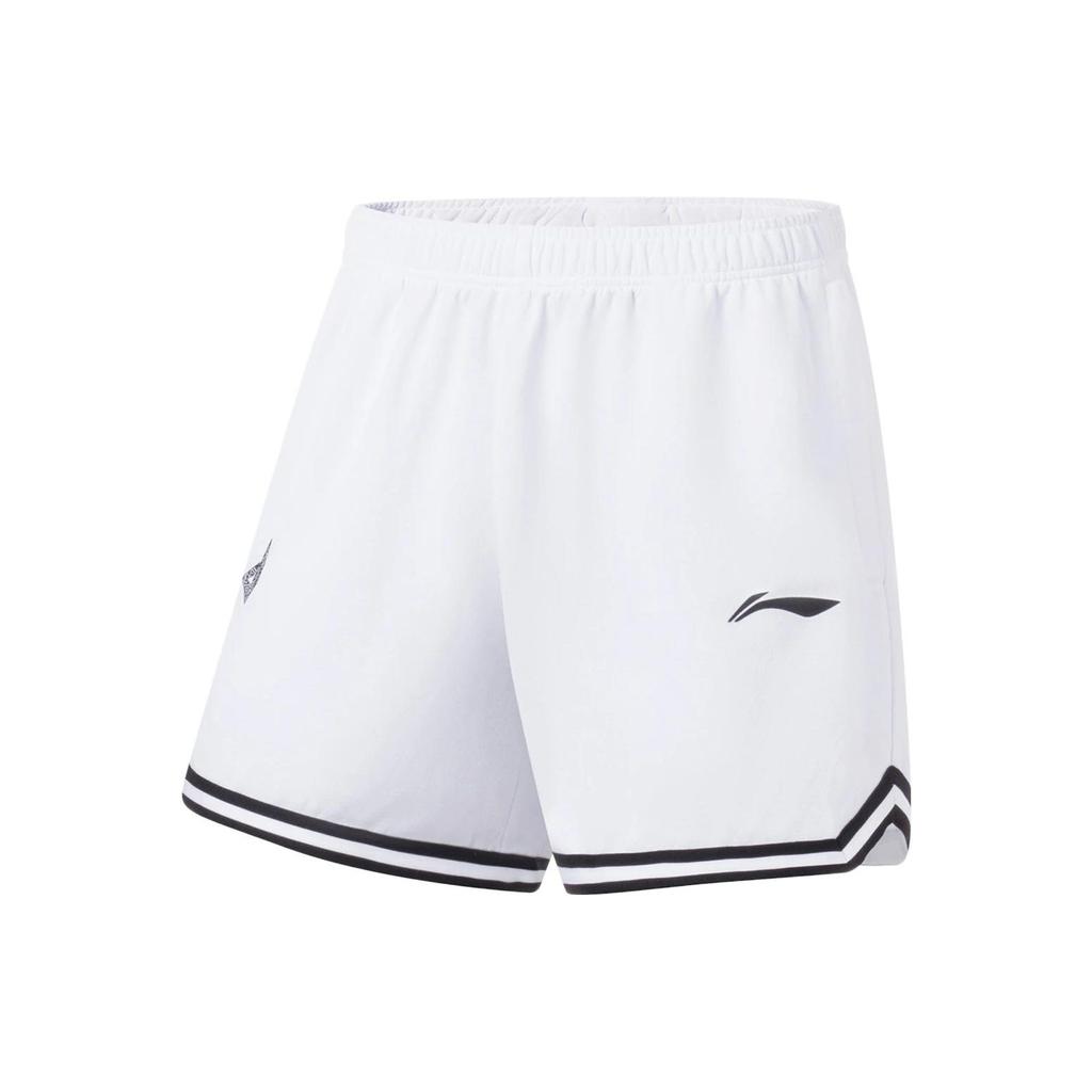 Li-Ning Sports Series Logo Print Elastic Waist Breathable Loose Basketball Pants Men Bottoms AAPT005-5