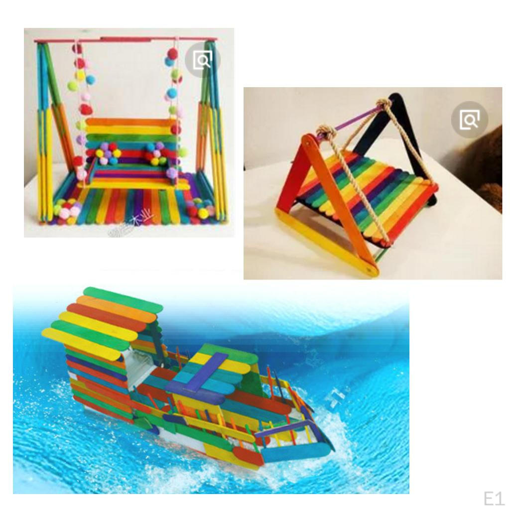 50 Pcs Craft S Assorted Colored