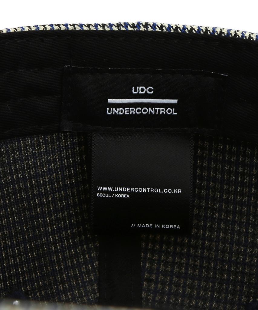 Eondeokeonteulol Check Pattern Ball Cap Multy Hound / Authentic Blue