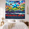 Roblox Wall Decor Tapestry Art For Pet Memorial Birthdaywedding Party Backdrop Family Gift