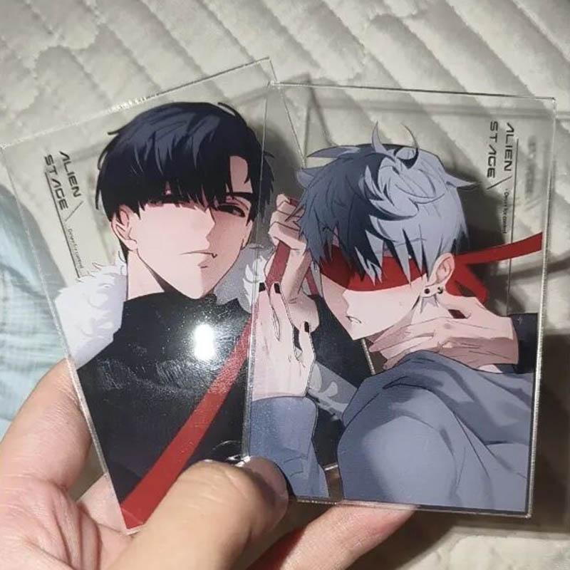 Anime Alien Stage Till Ivan Cosplay Card Acrylic Transparent Cards Accessories Decoration Ornament Props