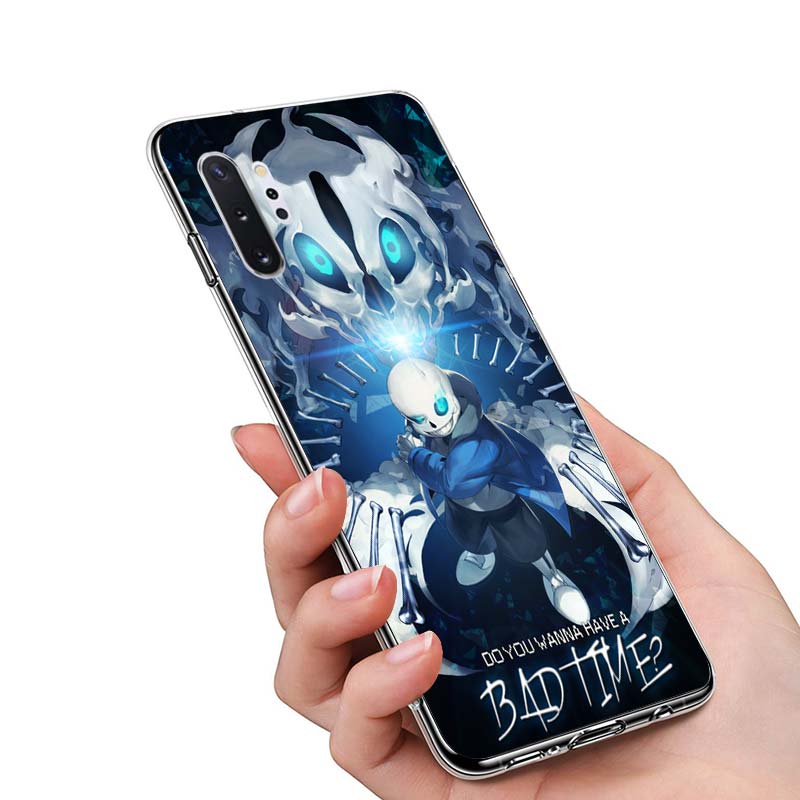 Undertale Papyrus För Samsung Galaxy Note 20 10 9 8 Plus Ultra Lite M21 M31 M31S M10S M20 M21 M32 M12 Mobilskal