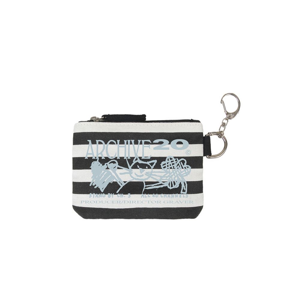 GRAVER [UNISEX]ARCHIVE20 Schlüsselanhänger Kartenetui_2 Farben
