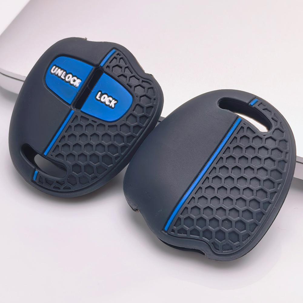 Key Fob Cover for Mitsubishi Outlander ASX Lancer Triton Pajero Sport Eclipse Anti-Scratch Surface Shockproof Structure Soft Grip Texture