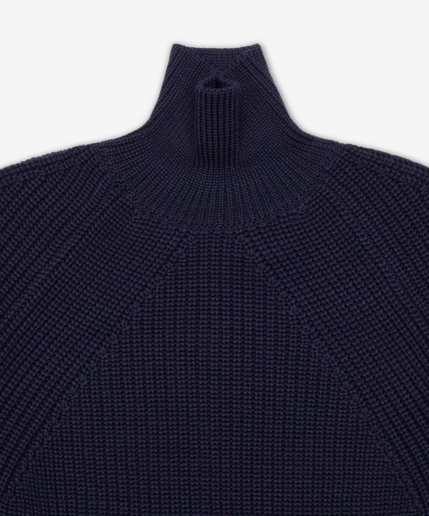 Batoneo Signature Turtleneck Knit - Navy / Bn-25Aw-11Navy