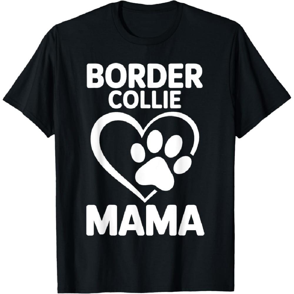 

Border Collie Design for Women Girls Mom Border Collie Lover T-Shirt(1) S