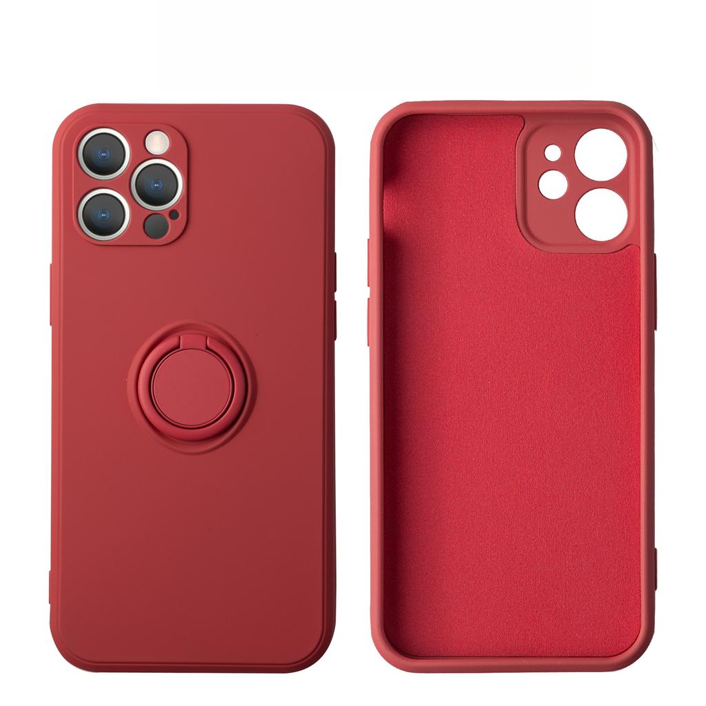 Applicable To IPhone 16 Mobile Phone Case Apple 15 Liquid Silicone Creative Bracket Ring 14 Semen Hole Full Cover Protective Cover