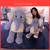 Children Elephant Plush Toy With Short Pile Velvet For Kids Room Decor