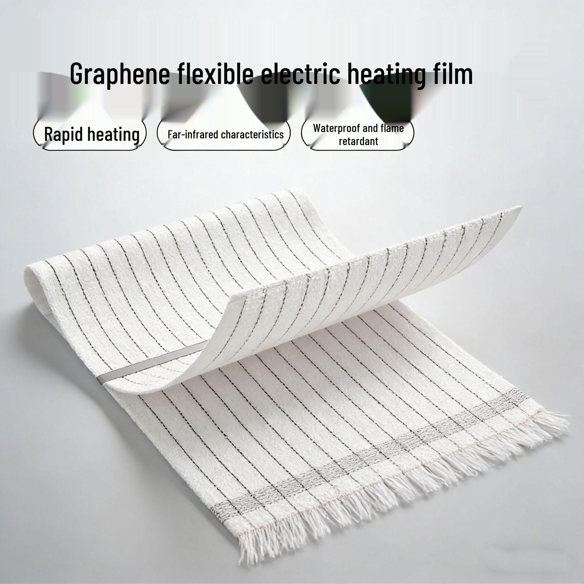 Графеновая инфракрасная электрическая грелка для физиотерапии и подогрева пола 220V