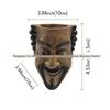 Black Portrait Face Pot: Succulent Planter & Pen Holder - Ideal Mother's & Children's Day Gift