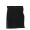 adidas Tight Stretch Mid-Waist Straight Casual Skirt Women Skirts Black BP6550