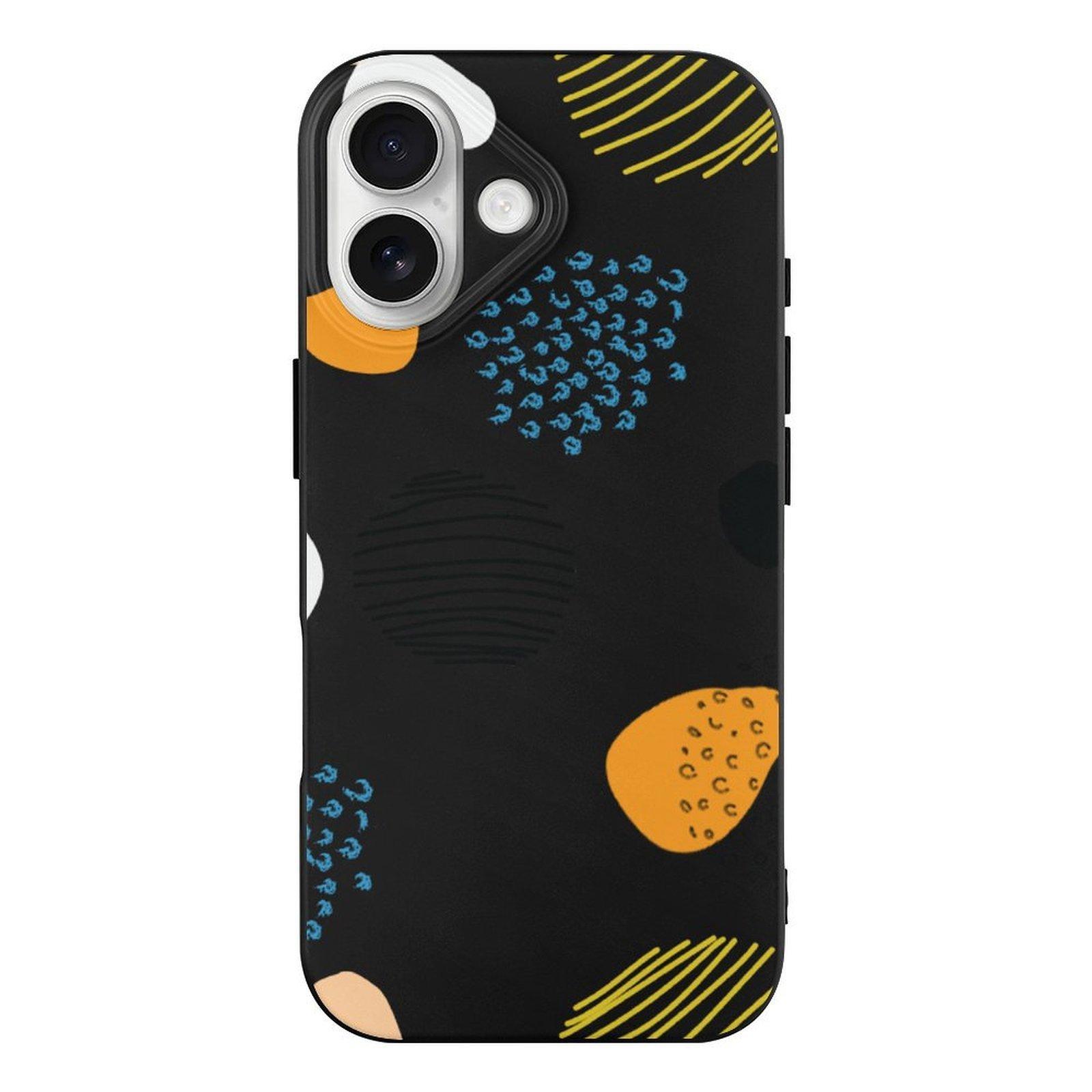 

1 упаковка Для iPhone 17/17Air/17Pro/17ProMax Чехол из ТПУ с прозрачным покрытием, приподнятый бортик для экрана, защита от пожелтения и мягкий захват IPHONE-17 чёрный