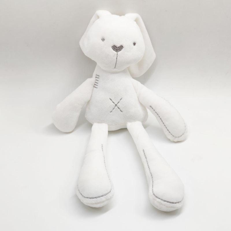Cute Lovely Rabbit Stuffed Animals Sweet Soothing Doll Soft Comfortable Rabbit Doll Early Education Toddlers Toy