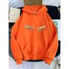 Hoodies Women's Two Hands And a Cigarette Graphic Print Hoodiest Thirteen Colors Harajukua Style Casual Top Women Street Style