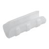 Tunnel Hoop Clips Pipe Clamps 20PCS Plant Stakes Row Cover Temperature Resistant Anti Rust Greenhouse Shed Film