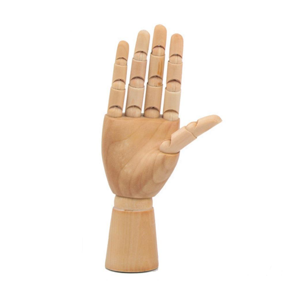 

Дерев яна манекен-ескізник, різні розміри, фігура людини, домашній декор, інструмент для малювання 7inch-Right Hand