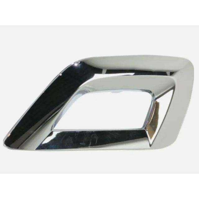Compatible with Mercedes-Benz GLC X253: Set of 4 Small Square Lower Grille Bright Frames
