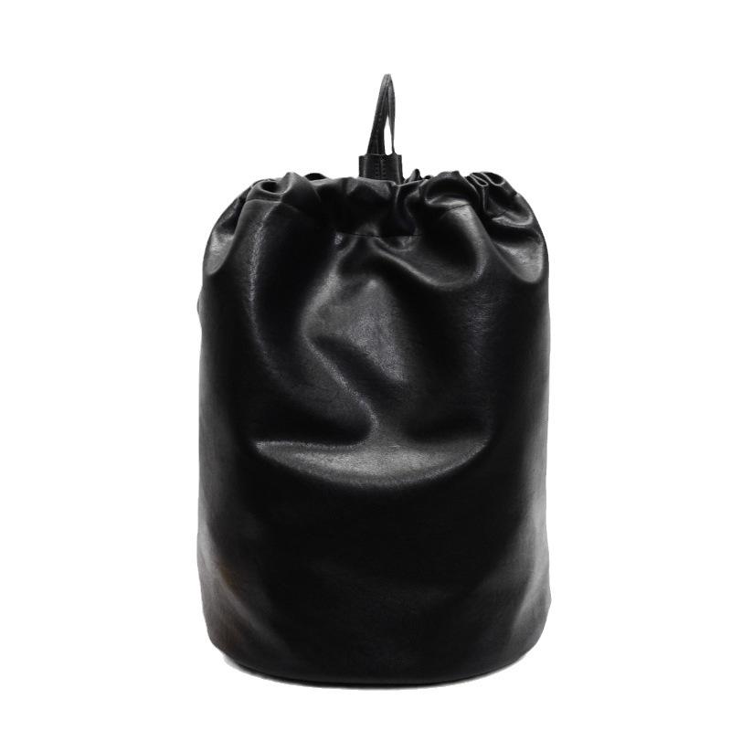 Niche Soft-sided Backpack Bag Women's Autumn and Winter 2025 New Fashion Retro Bucket Bag Casual Large-capacity Backpack