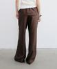 Yunse Sheer Two-Way Pants (Brown)
