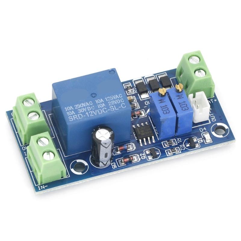 12V Battery Voltages Protector Auto Cut Off Control Board With Adjustable Shutdown Setting