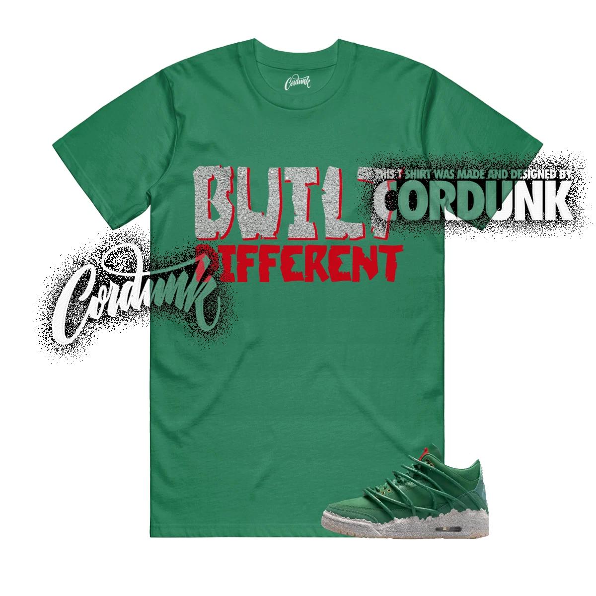 

3 Concrete Rose Fir Green Red Cement Grey Teyana T Shirt Match BUILT 2XL