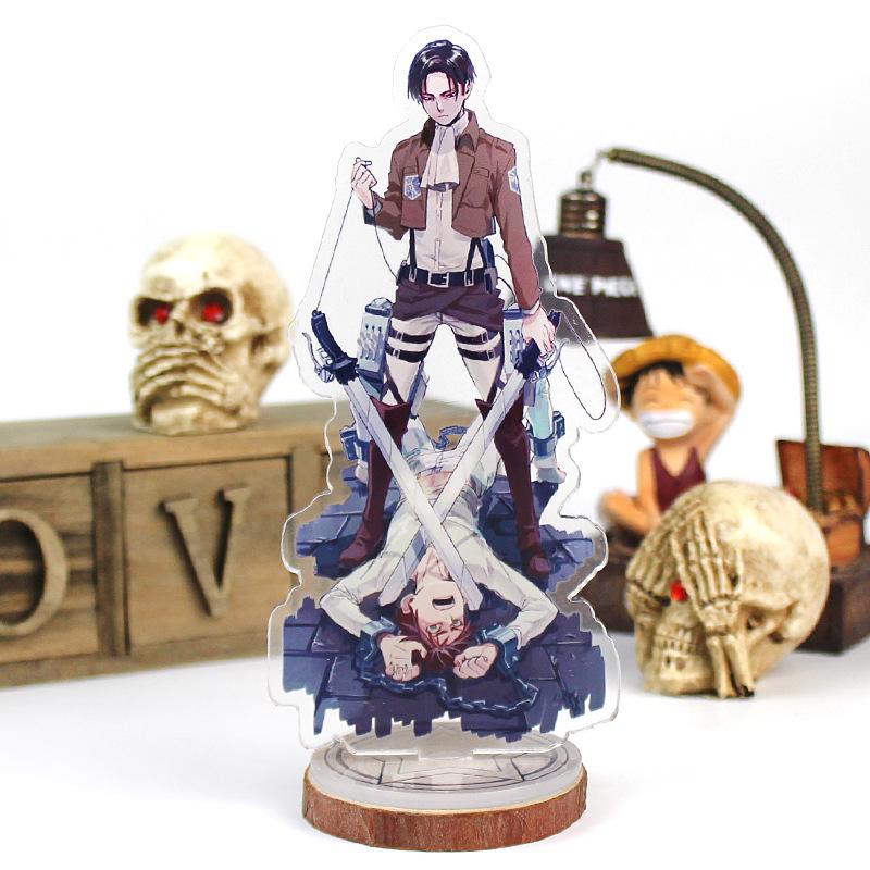 Attack on Titan Anime Acrylic Standee - Cute Cartoon Character Ornament