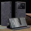 For Xiaomi Redmi K70E 5G/Xiaomi Poco X6 Pro 5G Wallet Case CASEME 013 Series PU Leather Phone Cover Stand