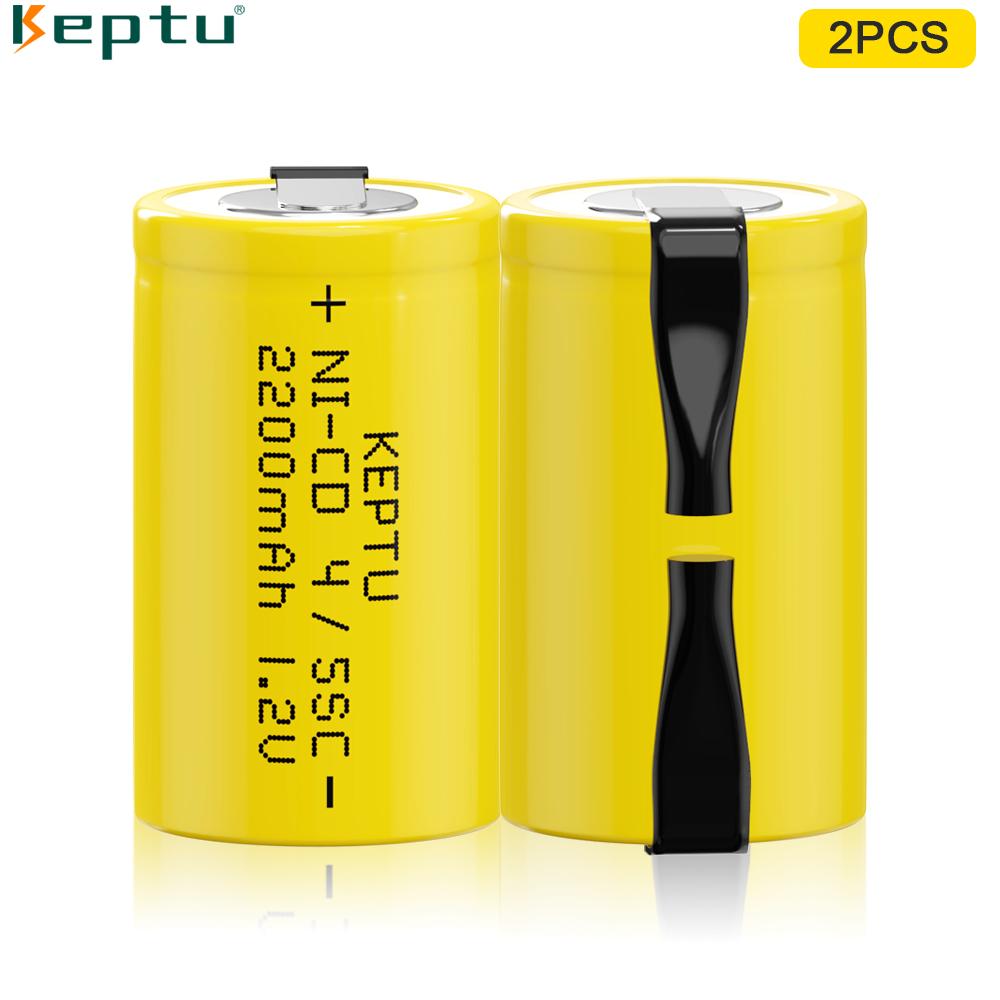 

Аккумулятор 4/5 SC Перезаряжаемый аккумулятор 4/5SC Ni-Cd 1,2 В, 2200 мАч, аккумулятор Sub C с язычком для электрической дрели, отвертки «сделай сам»