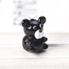 2pcs Bear 15x20mm Handmade Lampwork Glass Loose Beads for Jewelry Making Accessories DIY Crafts Findings