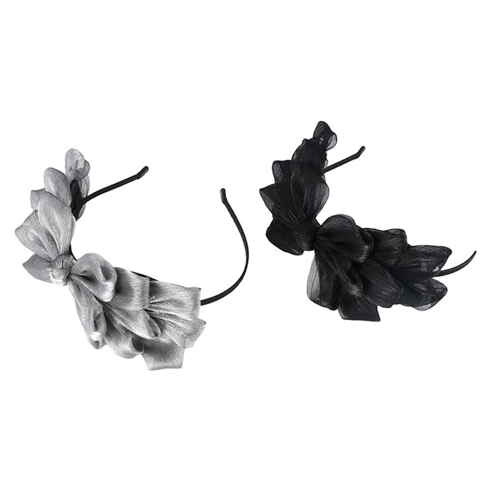 

Women Big Bow Lace Hair Accessories Hair Band Head Band Hair Hoop темно-синий