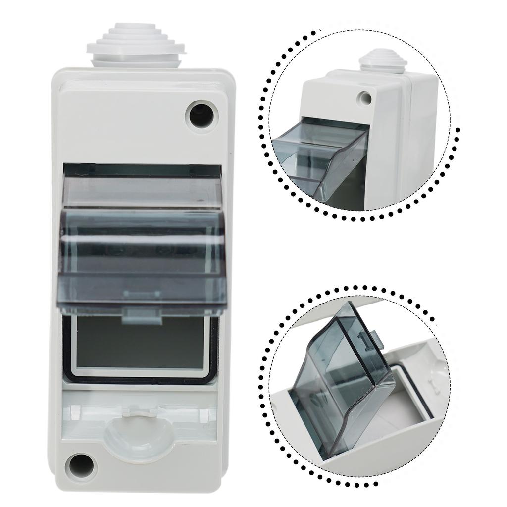 Household Lighting Distribution Box with Transparent Cover Junction Accessories