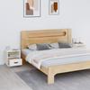 VidaXL Bedside Tables 2 Pcs White 40x34x45 Cm Solid Pine Wood818298