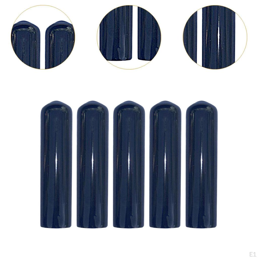 5 Pack of Billiard Cue Tip Protectors for Snooker