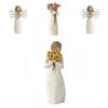 Romantic Family Themed Resin Craft Figurine For Home Decor Ideal For Valentine's Day Gift