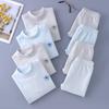 Children's Cotton Underwear Set: Boys' Autumn Clothes & Trousers, Girls' Pajamas, Baby Base Layer, Cotton Flannel Homewear