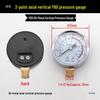 Air Compressor Gauge Set: 1 To 2 Axial Air Gauges Y40/Y50/Y60